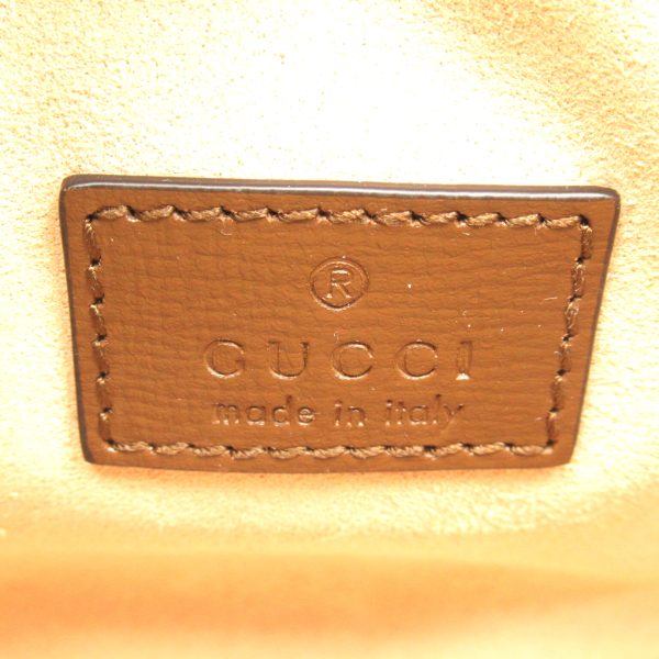 2101217902625 7 Gucci Interlocking G Mini Bag PVC Coated Canvas Shoulder Bag BeigeBrown