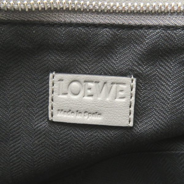 2101217903073 7 LOEWE Puzzle Bag Large 2 way Leather Shoulder Bag Gray