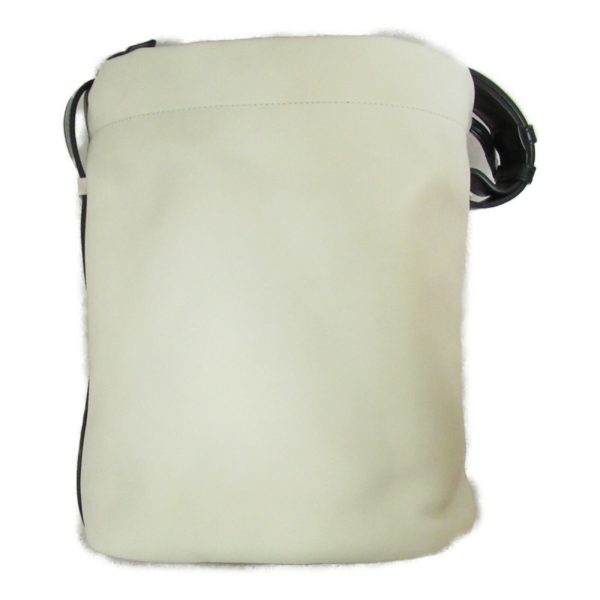 2101217905503 4 Saint Laurent Rive Gauche Lace Bucket Bag Leather Shoulder Bag IvoryBlack
