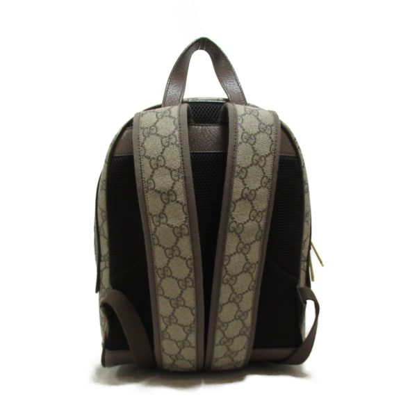 2101217908665 3 GUCCI Ophidia GG Small Backpack Rucksack Bag PVC Coated Canvas Beige