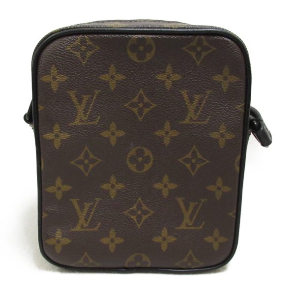 2101217917834 3 Louis Vuitton Christopher Wearable Wallet Shoulder Bag PVC Coated Canvas Monogram Macassar Brown