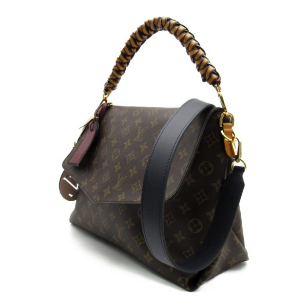 2101217918077 2 Louis Vuitton Beauvre MM Shoulder Bag PVC Coated Canvas Monogram Brown