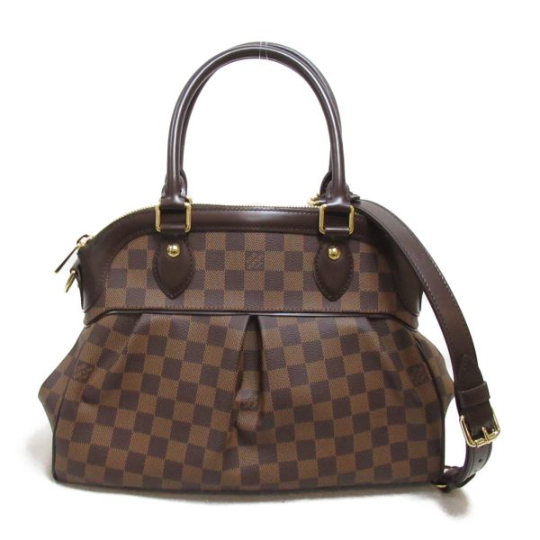 2101217918206 2 Louis Vuitton Trevi Shoulder Bag Damier Ebene Brown