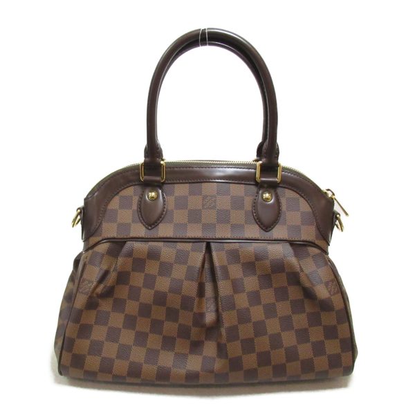 2101217918206 3 Louis Vuitton Trevi Shoulder Bag Damier Ebene Brown