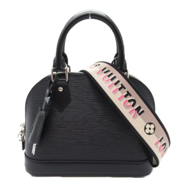 2101217918282 3 Louis Vuitton Alma BB Jacquard Strap Shoulder Bag Calfskin