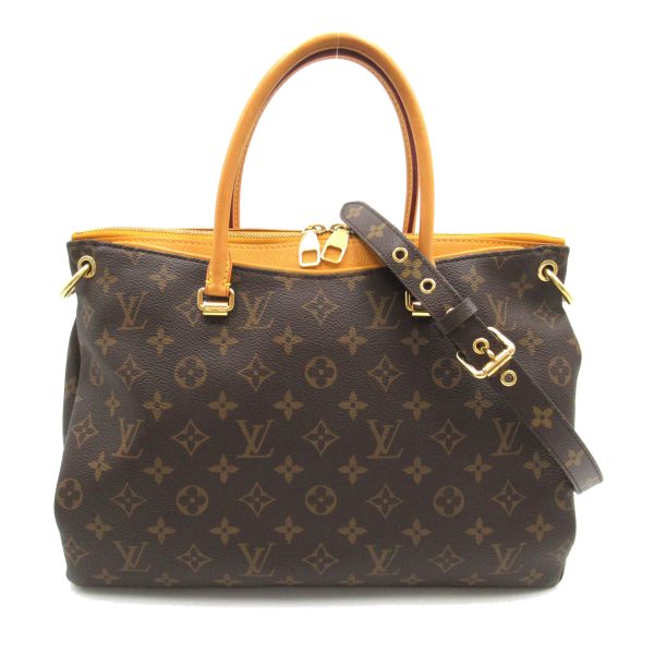 2101217925471 1 Louis Vuitton Pallas BB 2 way shoulder bag 2 way PVC coated canvas monogram brown