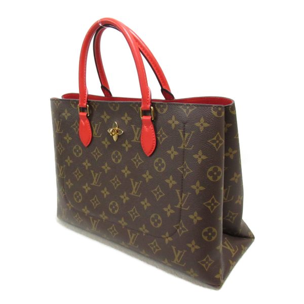 2101217925518 5 Louis VuittonFlower Tote Tote Bag PVC Coated Canvas Monogram Empreinte Brown