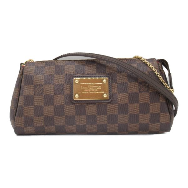 2101217928502 3 Louis Vuitton Eva 2 way shoulderBag PVC coated canvas Damier Brown