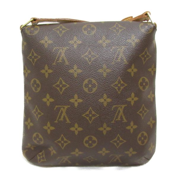 2101217929516 3 Louis Vuitton Musette Salsa Short Shoulder Bag Shoulder PVC Coated Canvas Monogram Brown