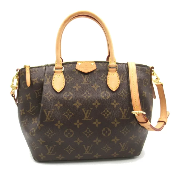 2101217951128 1 Louis Vuitton Turenne PM Canvas Shoulder Bag Brown