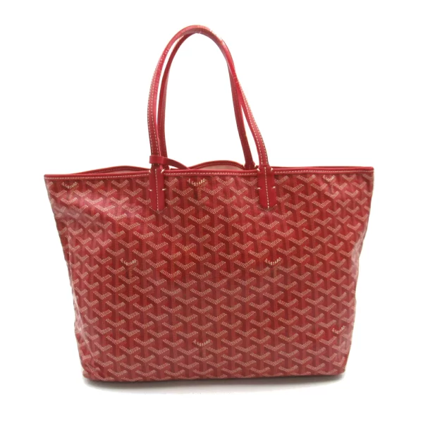 2101217956802 2 GOYARD Saint Louis PM Canvas Tote Bag Red