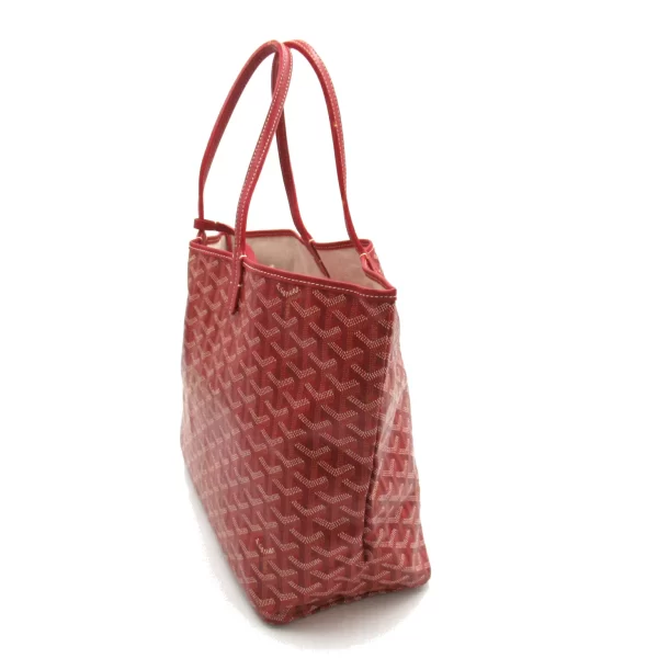 2101217956802 3 GOYARD Saint Louis PM Canvas Tote Bag Red