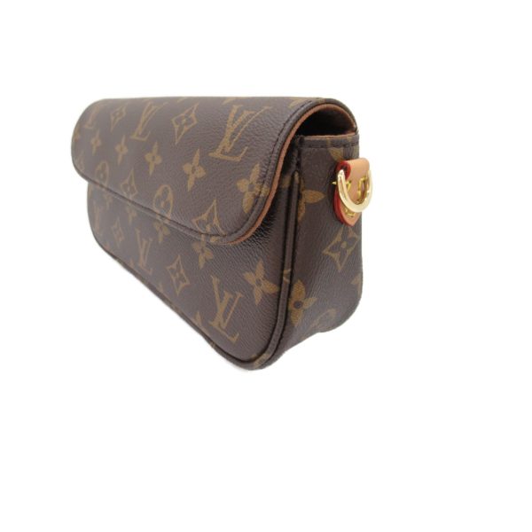 2104102254489 4 LOUIS VUITTON Womens Wallet on Chain Ivy Shoulder Bag PVC Coated Canvas Monogram Brown