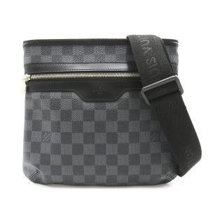 2107400216951 1 Gucci GG Nylon Blue Crossbody Shoulder Bag Black