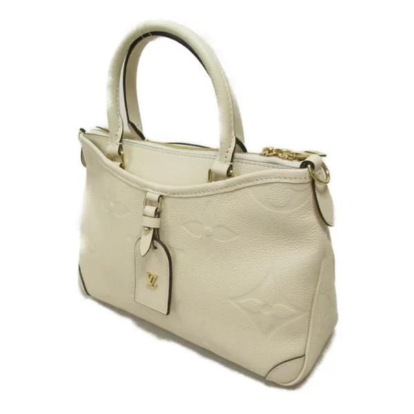 2107600984421 4 Louis Vuitton Trianon PM Leather Shoulder Bag White