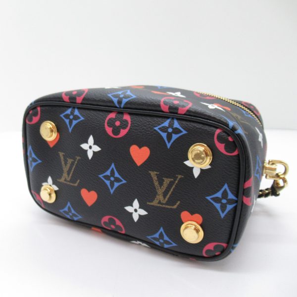 2107600985138 5 Louis Vuitton Vanity PM Shoulder Bag Coated Canvas Game On Monogram Black