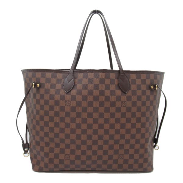 2107600985596 3 Louis Vuitton Neverfull GM Tote Bag Coated Canvas Damier Brown