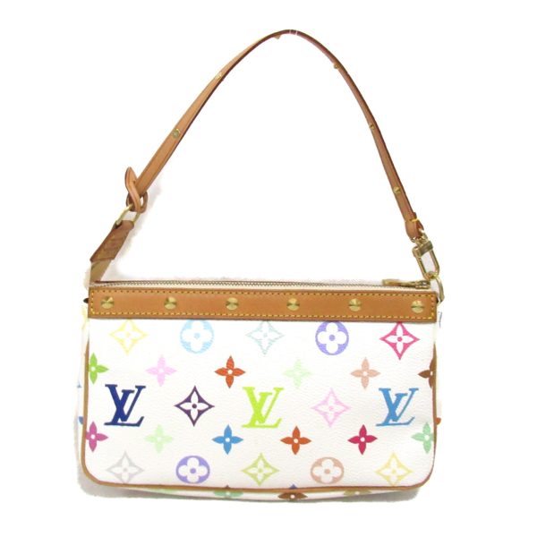 2107600986951 3 Louis Vuitton Pochette Accessory Pouch Bag Coated Canvas Multicolor