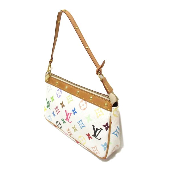 2107600986951 4 Louis Vuitton Pochette Accessory Pouch Bag Coated Canvas Multicolor