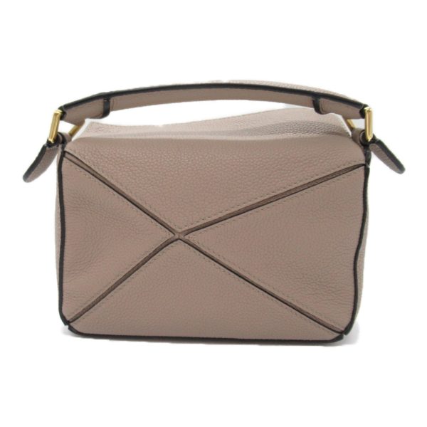 2107600988450 5 LOEWE Puzzle Bag Mini Shoulder Bag Leather Beige