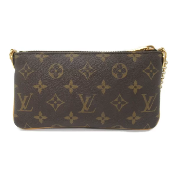 2118400129783 5 Louis Vuitton Pochette Mila MM Accessory Canvas Pouch Brown