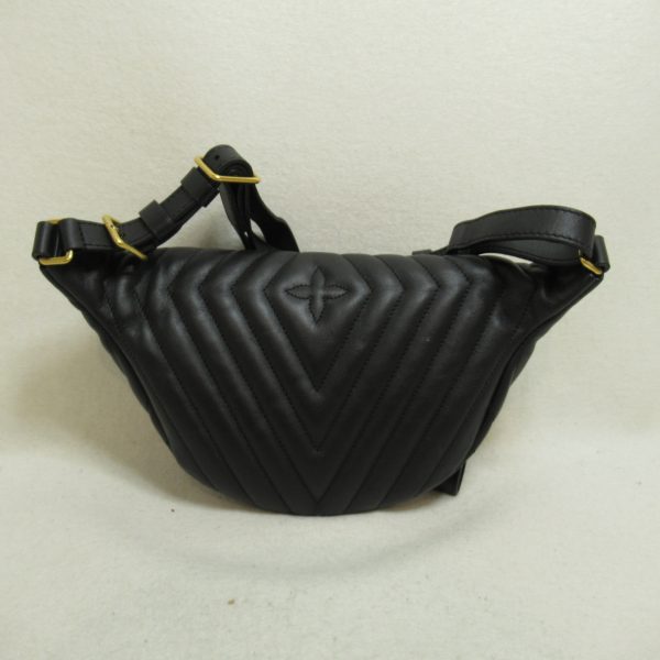 2118800082954 4 Louis Vuitton New Wave Bum Bag Waist Bag Calfskin Black