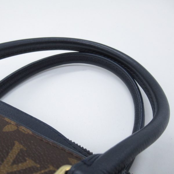 2118800096524 9 Louis Vuitton Womens Pallas 2 Way Shoulder Bag PVC Coated Canvas Monogram Brown