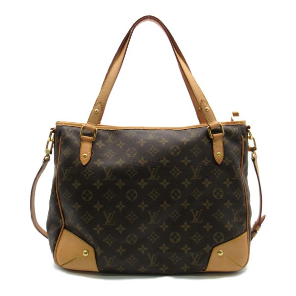 2118900032910 3 Louis Vuitton Estrella MM 2 way shoulder PVC coated canvas Monogram Brown