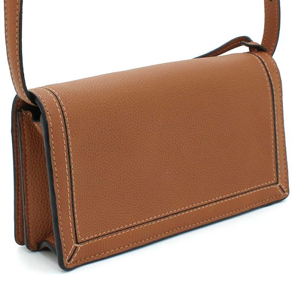 221209 bg1 3 2 LOEWE Clutch Bag Barcelona Soft Mini BARCELONA SOFT MINI Compact Brown