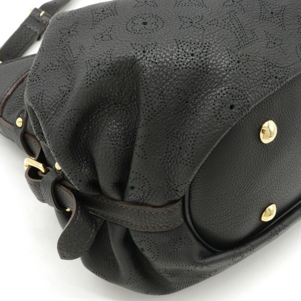 22250502 3 GUCCI GG Marmont Chain Shoulder Bag Quilted Leather Black