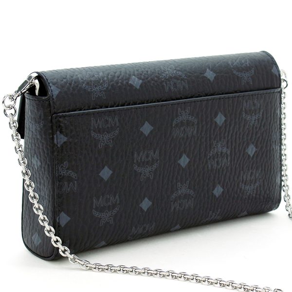 230823 bg30 2 2 MCM Bag Shoulder Bag MYZ9SME05 Clutch Compact Chain Wallet Brand Logo Monogram Stylish Simple