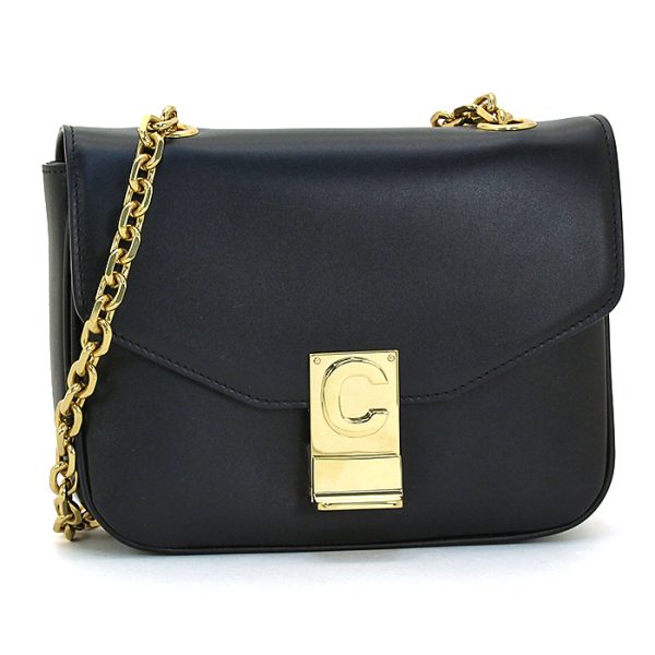 230905 bg1 1 1 1 CELINE Shoulder Chain Bag Small Chain Mini Elegant Lining Lamb Leather