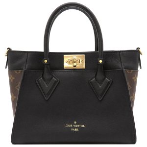 240500420021 1 Louis Vuitton Grand Sac Monogram Eclipse Tote Bag Black