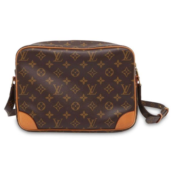 3 Louis Vuitton Shoulder Bag Monogram Nile Brown