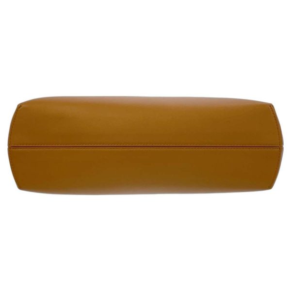 3 Fendi Shoulder Bag Medium Leather Clutch Bag Brown