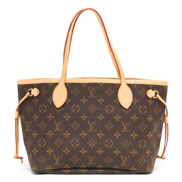 3 Louis Vuitton Tote Bag Neverfull PM Dark Brown