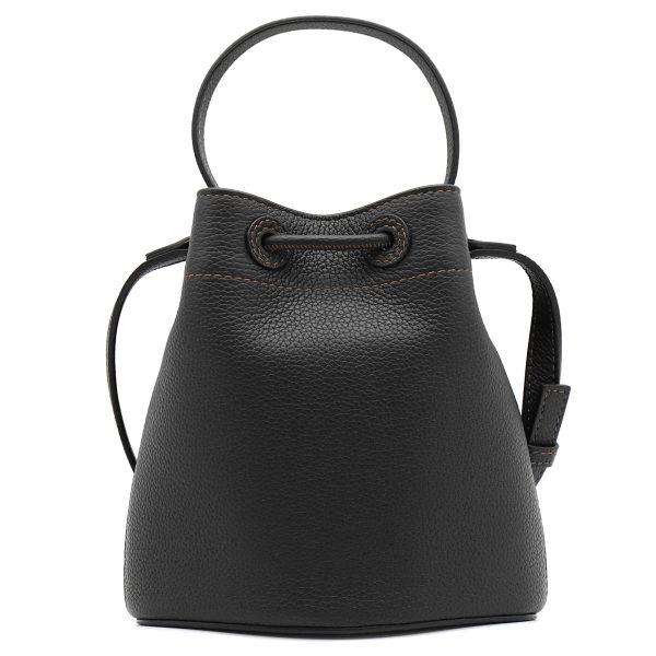 3 Burberry Bucket Bag Shoulder Bag Mini Black