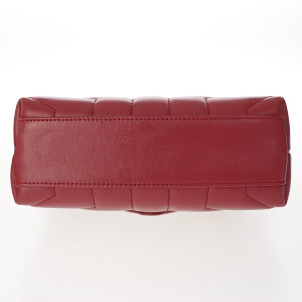 3 Saint Laurent Toy Lulu Shoulder Bag Clutch Red