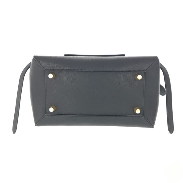 3 Celine Belt Bag Mini Handbag Leather Black