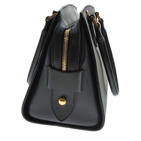 3 Prada 2way Handbag Shoulder Bag Saffiano Black