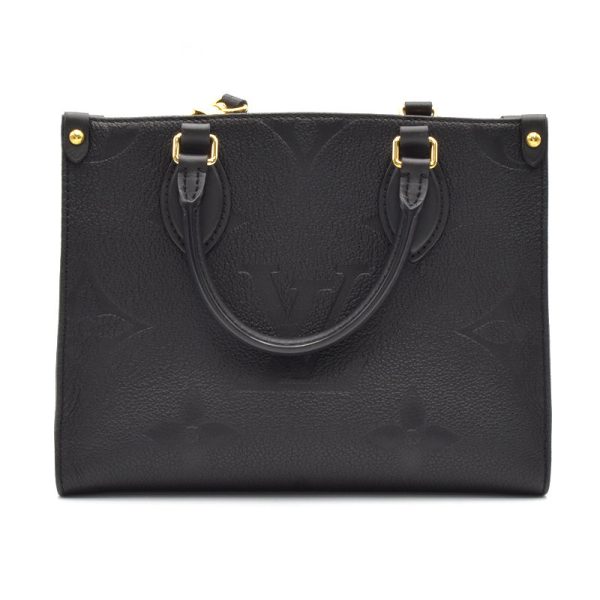 3 Louis Vuitton On the Go PM Monogram Empreinte Shoulder Bag Noir Black