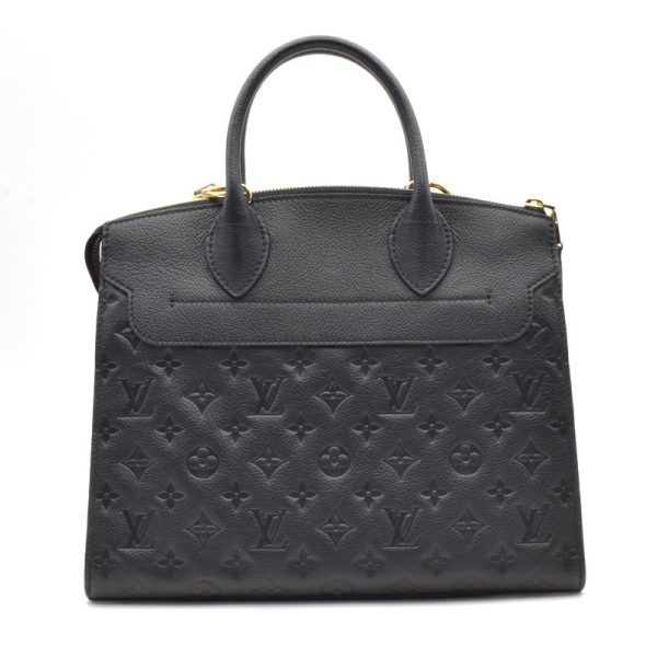 3 Louis Vuitton Pont Neuf GM Monogram Empreinte Leather Handbag Noir Black