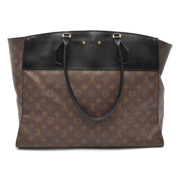 3 Louis Vuitton City Steamer XXL Monogram Canvas Leather Shoulder Bag Noir BlackBrown