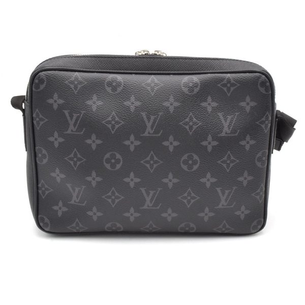 3 Louis Vuitton Outdoor Messenger PM Monogram Eclipse Shoulder Bag Noir Black