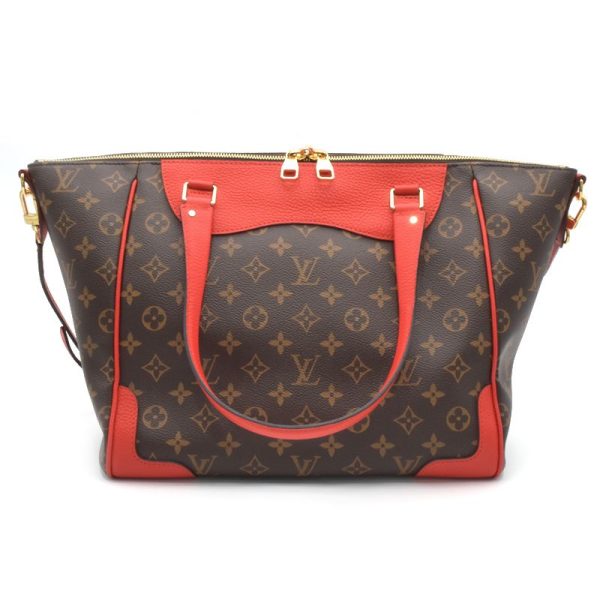 3 Louis Vuitton Estrella MM Leather Shoulder Bag Brown