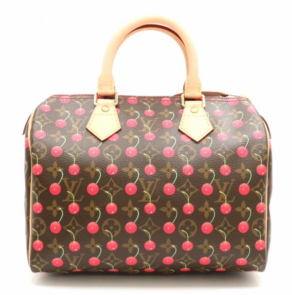 31800545 Louis Vuitton Monogram Cherry Speedy 25 Handbag Mini Boston Bag