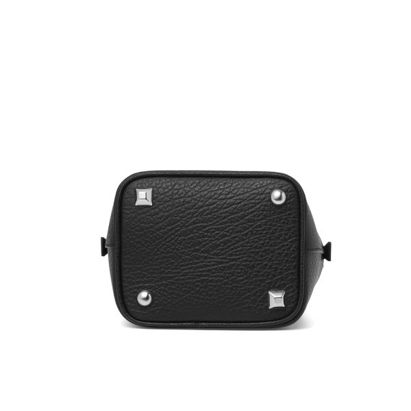 31863 3 Maison Margiela Bag for Women Line 11 Shoulder Bucket Bag Small 5AC Black