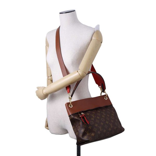 4 Louis Vuitton Tuileries Shoulder Bag Monogram Brown