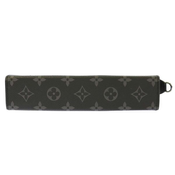 4 Louis Vuitton Shoulder Bag Monogram Eclipse Wallet Black