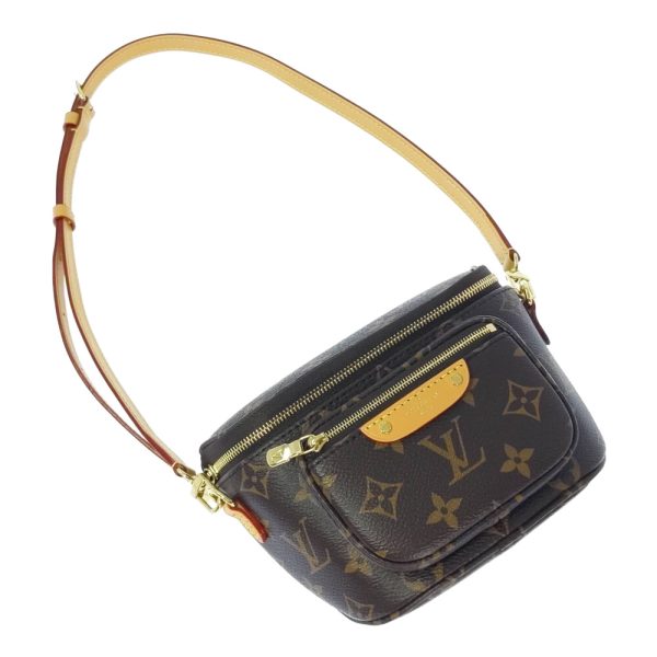 4 Louis Vuitton Mini Bum Bag Shoulder Bag Brown